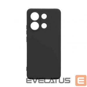 Nugarėlės dėklai iLike Xiaomi Redmi Note 13 4G Nano silicone case Black