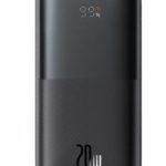 Išorinė baterija Baseus  Bipow Pro Power Bank 10000mAh 20W black with USB Type A - USB Type C 3A 0.3m cable Black