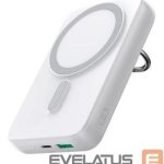 Išorinė baterija Joyroom  power bank 10000mAh Joyroom JR-W050 20W MagSafe with ring and stand White