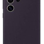 Nugarėlės dėklai Samsung - Galaxy S24 Ultra Dark Silicone Cover Violet