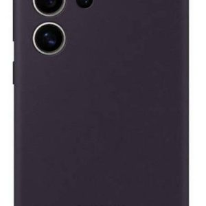 Nugarėlės dėklai Samsung - Galaxy S24 Ultra Dark Silicone Cover Violet