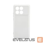 Nugarėlės dėklai iLike Xiaomi Poco X6 Pro Nano silicone case Silver
