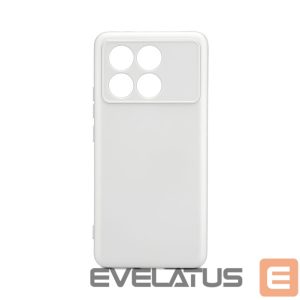 Nugarėlės dėklai iLike Xiaomi Poco X6 Pro Nano silicone case Silver