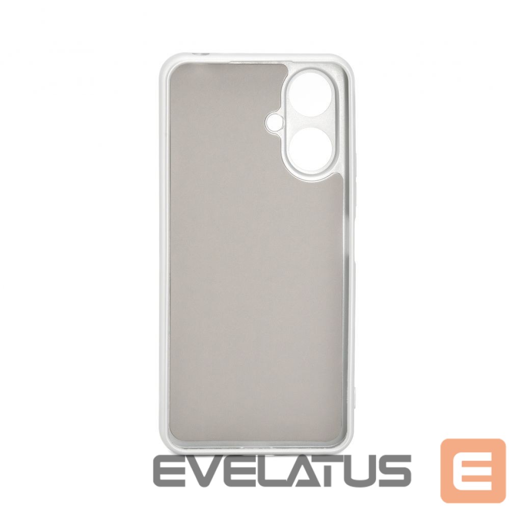 Nugarėlės dėklai iLike Xiaomi Poco M6 Nano silicone case Silver