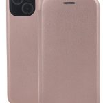 Knygos tipo dėklas dėklai iLike Samsung Galaxy A05 Smart Diva case Rose Gold