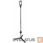 Selfie lazda CP  K060T 2in1 Selfie Stick & Video WEB Call Table Tripod with Wireless Shutter Button expand to 60c Black