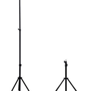 Selfie lazda iLike  21M Premium Stable Metal Tripod Stand 2.1m max 1/4 screw Led Ring / Camera fix Black