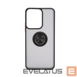 Nugarėlės dėklai iLike Xiaomi Redmi 13C 5G Hybrid Case With Ring Black