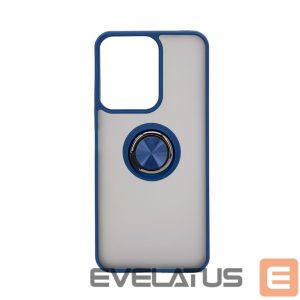 Nugarėlės dėklai iLike Xiaomi Redmi 13C 5G Hybrid Case With Ring Dark Blue