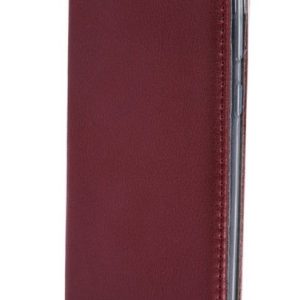 Knygos tipo dėklas dėklai iLike Xiaomi Redmi A3 4G (Global) Smart Magnetic case Burgundy