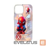 Nugarėlės dėklai iLike Apple iPhone 14 PC Silicone Case Spider Boy