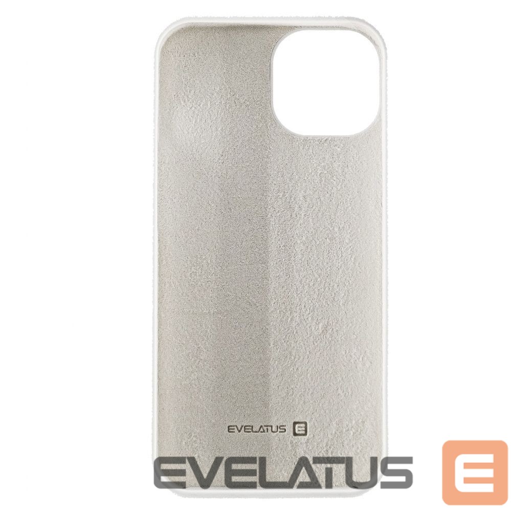 Nugarėlės dėklai Evelatus Apple iPhone 13 Premium Soft Touch Silicone Case White