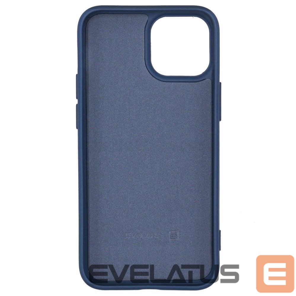 Nugarėlės dėklai Evelatus Apple iPhone 13 Pro Max Nano Silicone Case Soft Touch TPU Blue