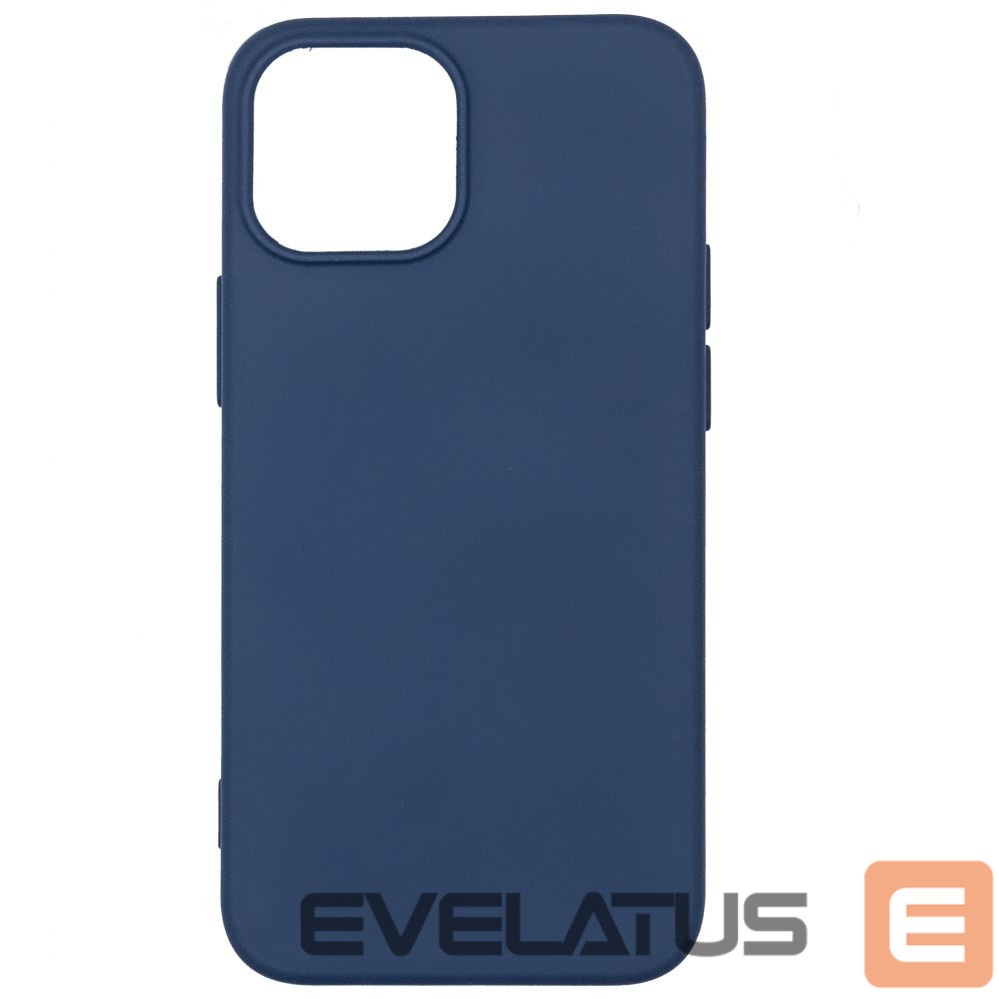 Nugarėlės dėklai Evelatus Apple iPhone 13 Pro Max Nano Silicone Case Soft Touch TPU Blue