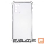 Nugarėlės dėklai Evelatus Samsung Galaxy A03s TPU Military Shockproof Silicone Case TPU Transparent