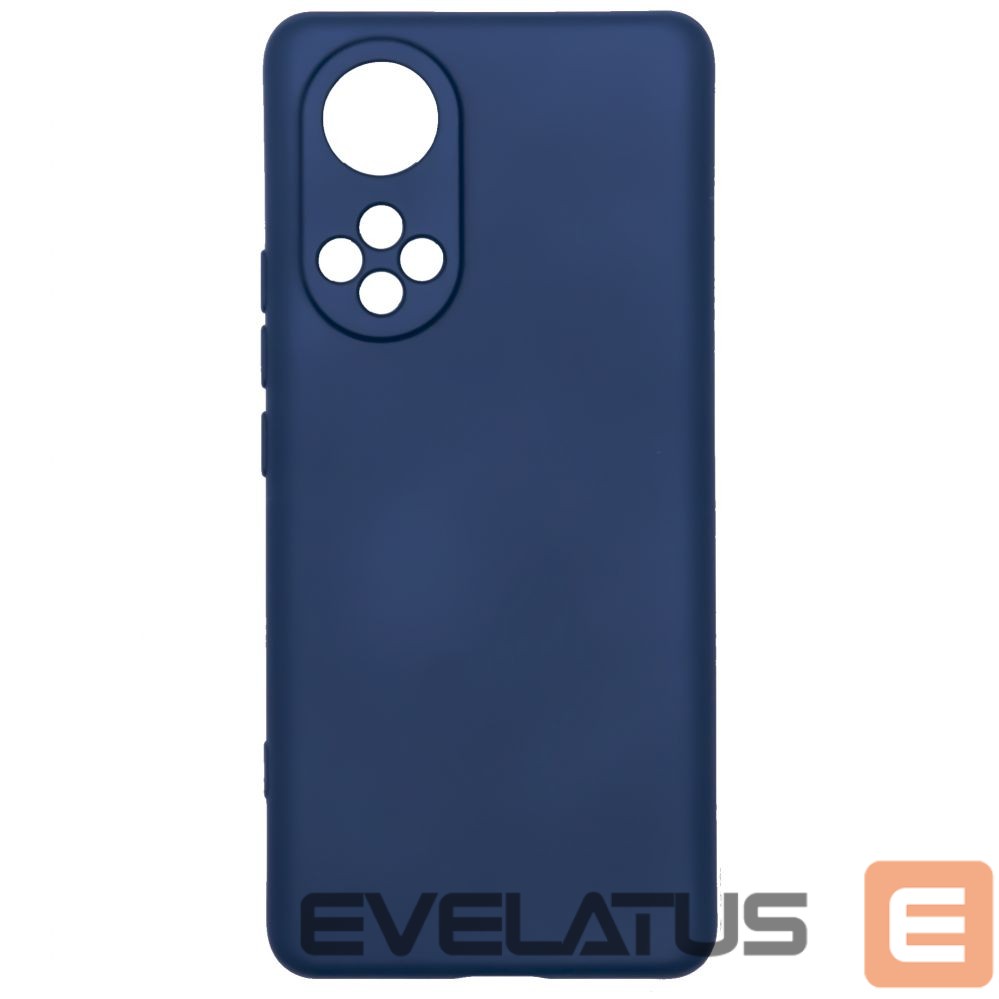 Nugarėlės dėklai Evelatus Huawei Nova 9 Nano Silicone Case Soft Touch TPU Navy Blue