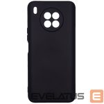 Nugarėlės dėklai Evelatus Huawei Nova 8i Soft Nano Silicone Case Soft Touch TPU Black