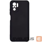 Nugarėlės dėklai Evelatus Xiaomi Xiaomi Note 10/Note 10S Nano Silicone Case Soft Touch TPU Black