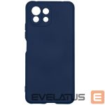 Nugarėlės dėklai Evelatus Xiaomi Mi 11 Lite/11 Lite 5G/11 Lite 5G NE Nano Silicone Case Soft Touch TPU Navy Blue