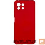 Nugarėlės dėklai Evelatus Xiaomi Mi 11 Lite/11 Lite 5G/11 Lite 5G NE Nano Silicone Case Soft Touch TPU Red