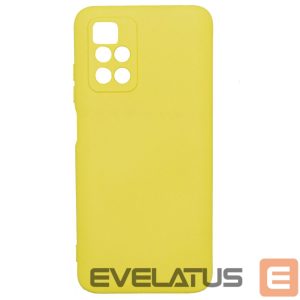 Nugarėlės dėklai Evelatus Xiaomi Xiaomi Redmi 10 Nano Silicone Case Soft Touch TPU Yellow