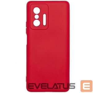 Nugarėlės dėklai Evelatus Xiaomi Xiaomi 11T/11T Pro Nano Silicone Case Soft Touch TPU Red