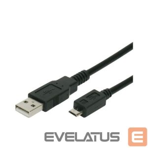 Kabelis N/A  Cable Micro USB Bulk Black