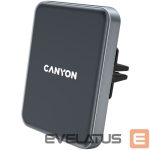 Belaidis įkroviklis Canyon  Car Holder And Wireless Charger MegaFix CA-15 15W Black