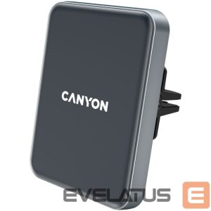 Belaidis įkroviklis Canyon  Car Holder And Wireless Charger MegaFix CA-15 15W Black