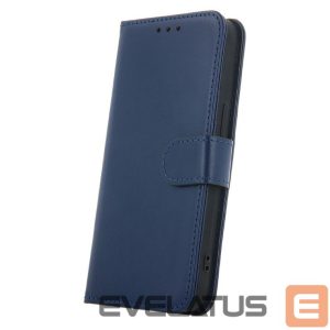 Knygos tipo dėklas dėklai iLike Samsung Galaxy A05s Smart Classic case Navy Blue