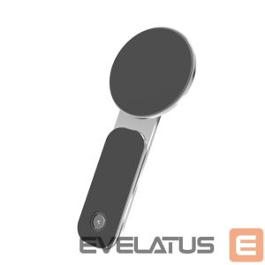 Universalus laikiklis (Popsocket) iLike Universal P65 Aluminum Monitor Side Fix magnetic holder for Smartphone Silver