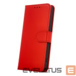 Knygos tipo dėklas dėklai iLike Samsung Galaxy A05s Smart Classic case Red