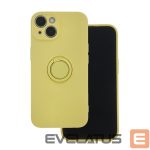 Nugarėlės dėklai iLike Samsung Galaxy A15 4G / A15 5G Finger Grip case Yellow