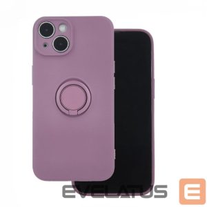 Nugarėlės dėklai iLike Samsung Galaxy A35 5G Finger Grip case Light Purple
