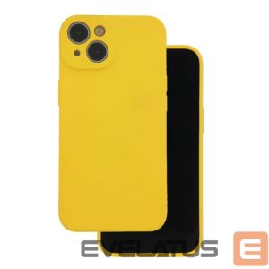 Nugarėlės dėklai iLike Samsung Galaxy A15 4G / A15 5G Silicon case Yellow