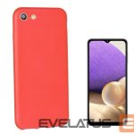 Nugarėlės dėklai iLike Samsung Galaxy A32 silicone case Red
