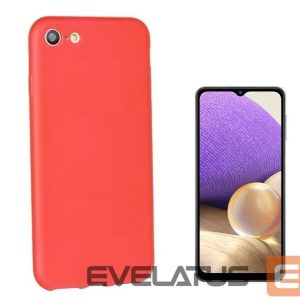 Nugarėlės dėklai iLike Samsung Galaxy A32 silicone case Red