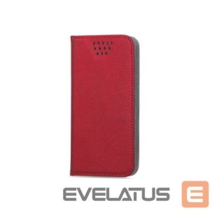 Knygos tipo dėklas dėklai iLike Universal Smart Universal Magnet case 6,6-6,9'' 85x170 Red