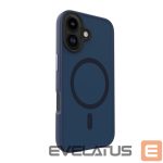 Nugarėlės dėklai Evelatus Apple iPhone 16 Hybird Case With Magsafe PC+TPU Dark Blue