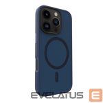 Nugarėlės dėklai Evelatus Apple iPhone 16 Pro Hybird Case With Magsafe PC+TPU Dark Blue
