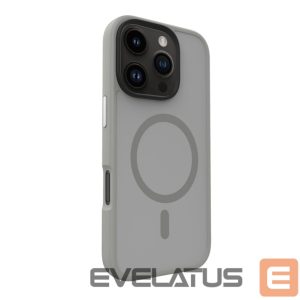 Nugarėlės dėklai Evelatus Apple iPhone 16 Pro Max Hybird Case With Magsafe PC+TPU Silver