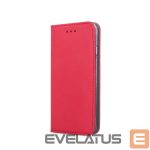 Knygos tipo dėklas dėklai iLike Samsung Galaxy A25 5G (global) Smart Magnet case Red
