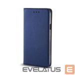 Knygos tipo dėklas dėklai iLike Samsung Galaxy A25 5G (global) Smart Magnet case Navy Blue