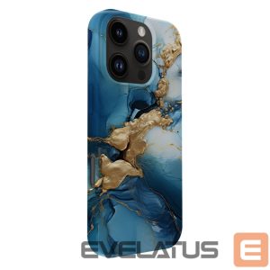 Nugarėlės dėklai Evelatus Apple iPhone 16 Pro Slim Shell with Magsafe customized print design Dark Blue