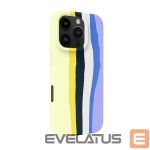 Nugarėlės dėklai Evelatus Apple iPhone 16 Pro Multi-Colored Silicone Case With MagSafe Ceramic White