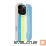 Nugarėlės dėklai Evelatus Apple iPhone 16 Pro Max Multi-Colored Silicone Case With MagSafe Beige Cream