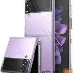 Nugarėlės dėklai Evelatus Samsung Galaxy Z Flip 3 Acrylic Case Transparent