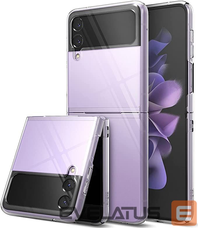 Nugarėlės dėklai Evelatus Samsung Galaxy Z Flip 3 Acrylic Case Transparent