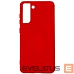 Nugarėlės dėklai Evelatus Samsung Galaxy S22 Plus Premium Soft Touch Silicone Case Chinese red