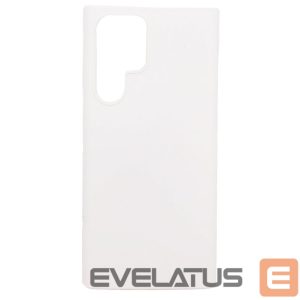 Nugarėlės dėklai Evelatus Samsung Galaxy S22 Ultra Premium Soft Touch Silicone Case White